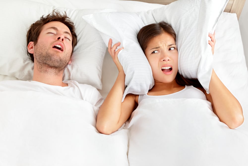 sleep apnea patient ruining partner's sleep